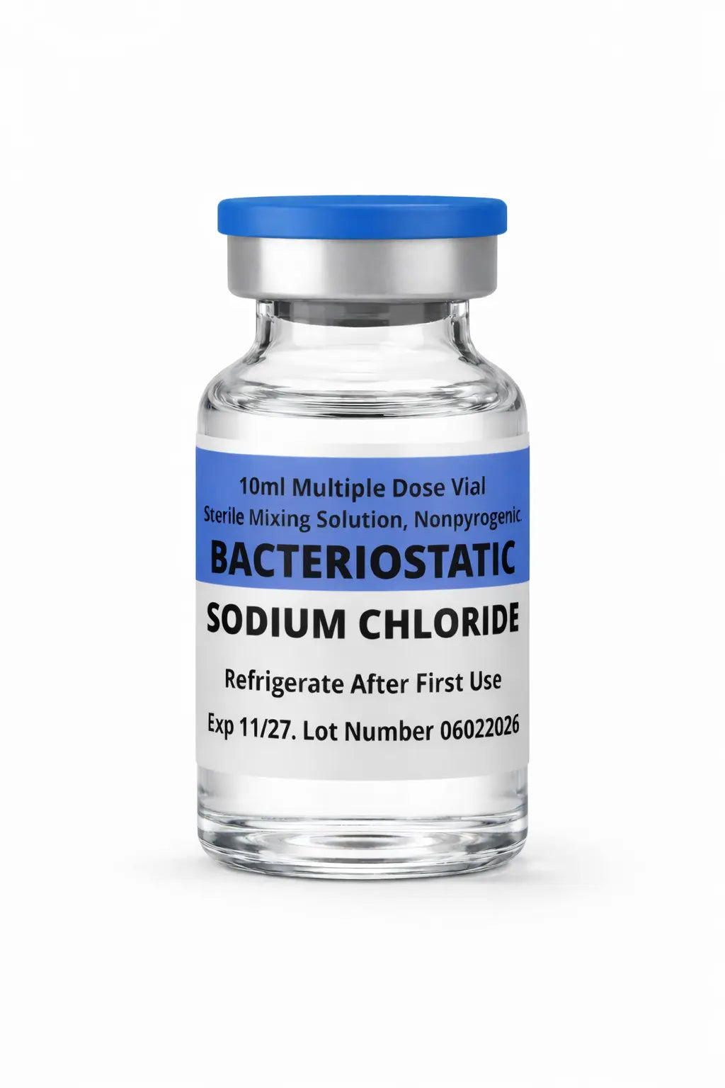 10ml bacteriostatic sodium chloride vial