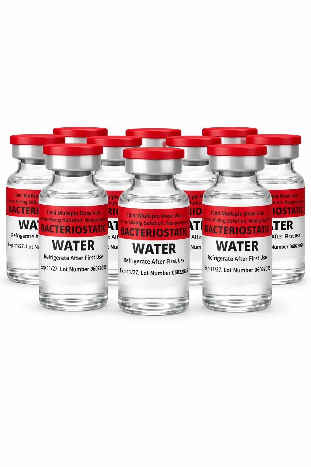 is bac water sterile water Bacteriostatic Water (Bac Water) 10ML – SSP Research main image 0