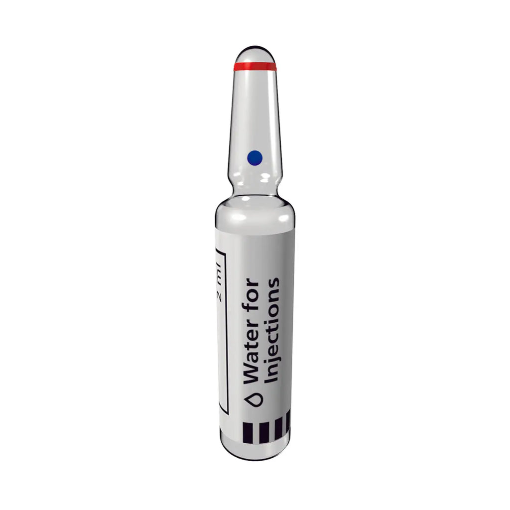 2ml ampoules of sterile water. Sterile-solution.com