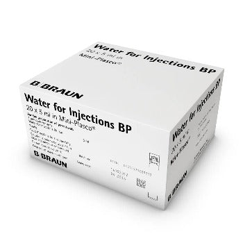 5ml ampoules of sterile water. Sterile-solution.com